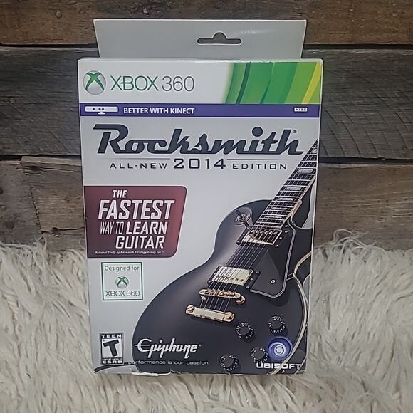 Rocksmith All-New 2014 Edition - Xbox 360 Brand New SEALED Box - Picture 1 of 5
